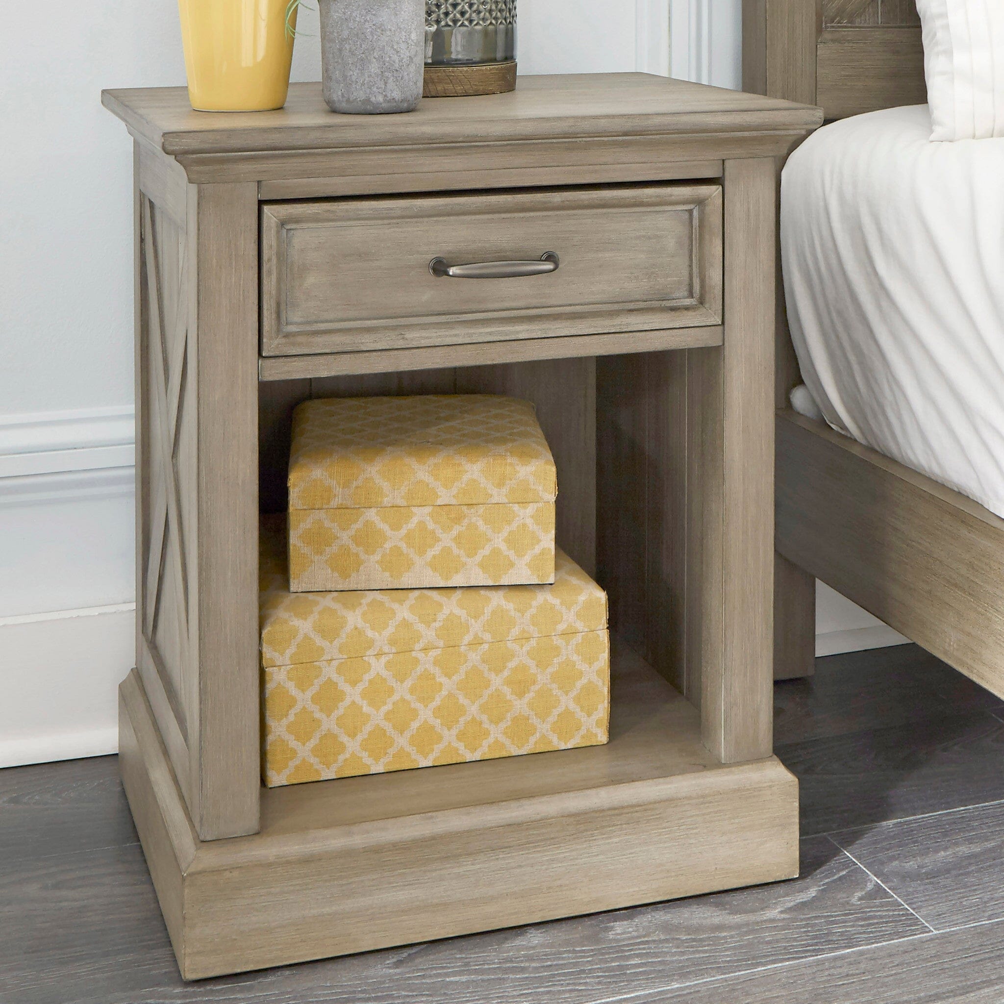 Rustic Farmhouse Nightstand By Mountain Lodge Nightstand Mountain Lodge