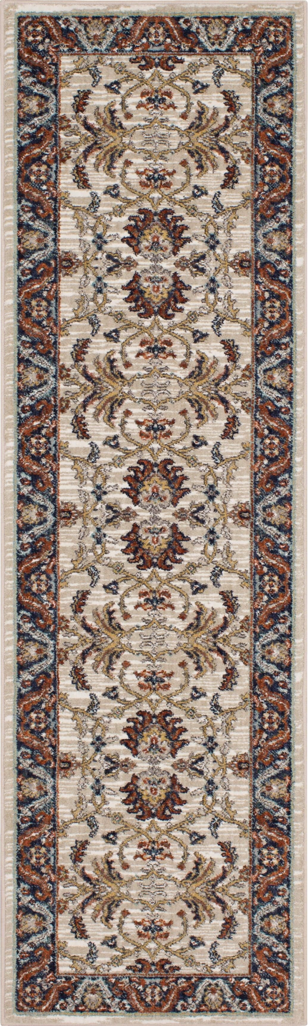 Santorini Alabaster 2' 4" X 7' 10" Karastan Rugs