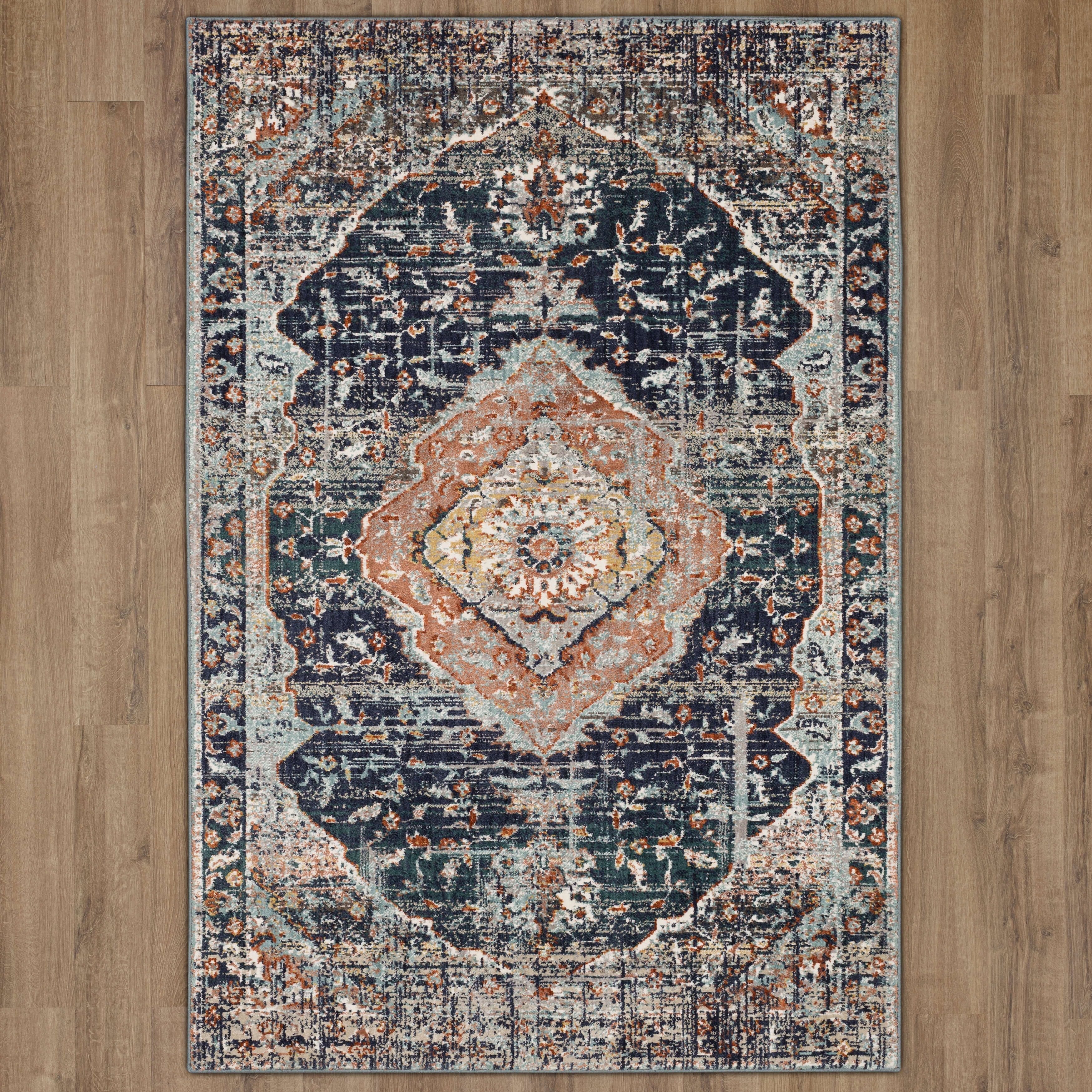 Solace Indigo 5' 3" X 7' 10" Karastan Rugs