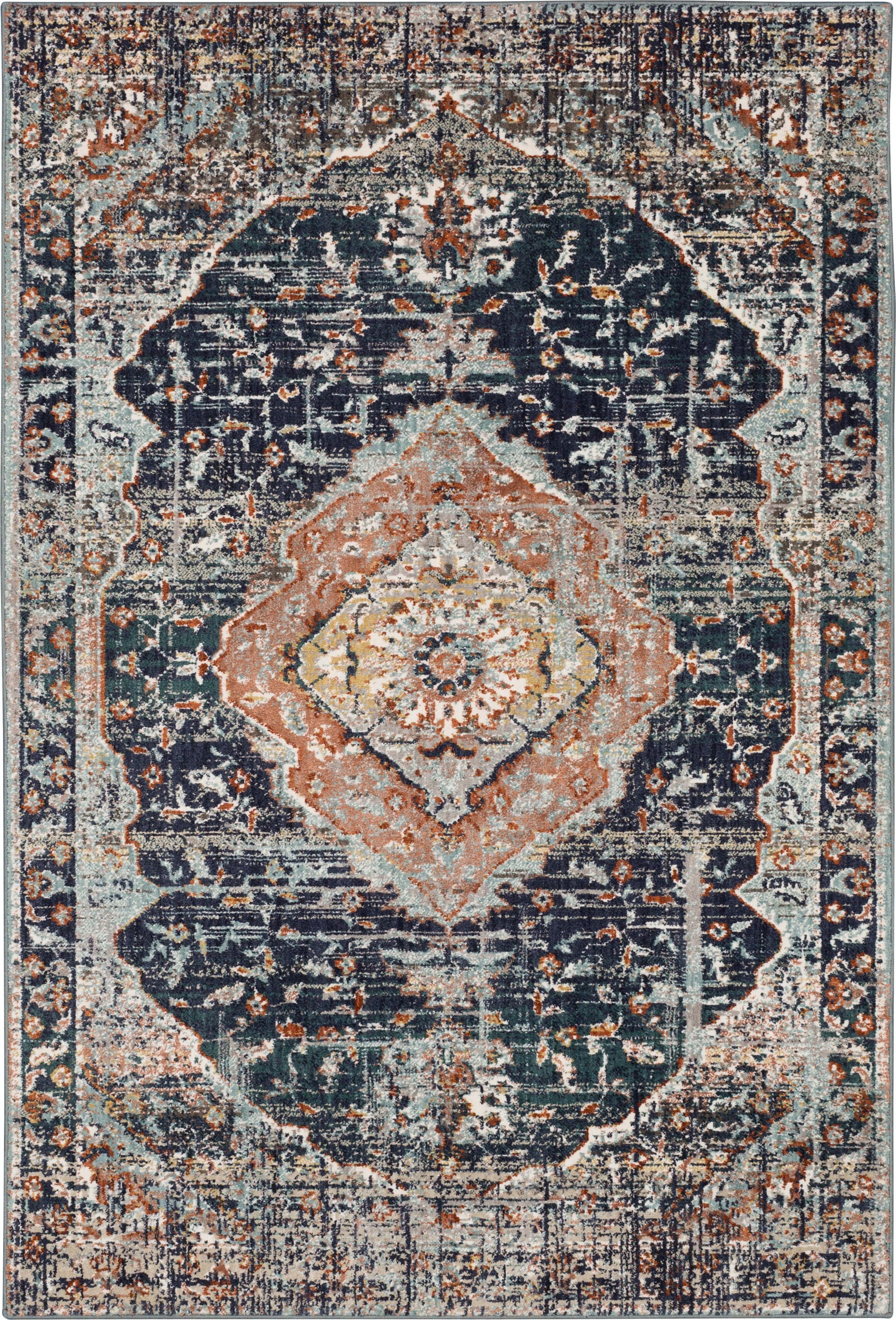 Solace Indigo 5' 3" X 7' 10" Karastan Rugs