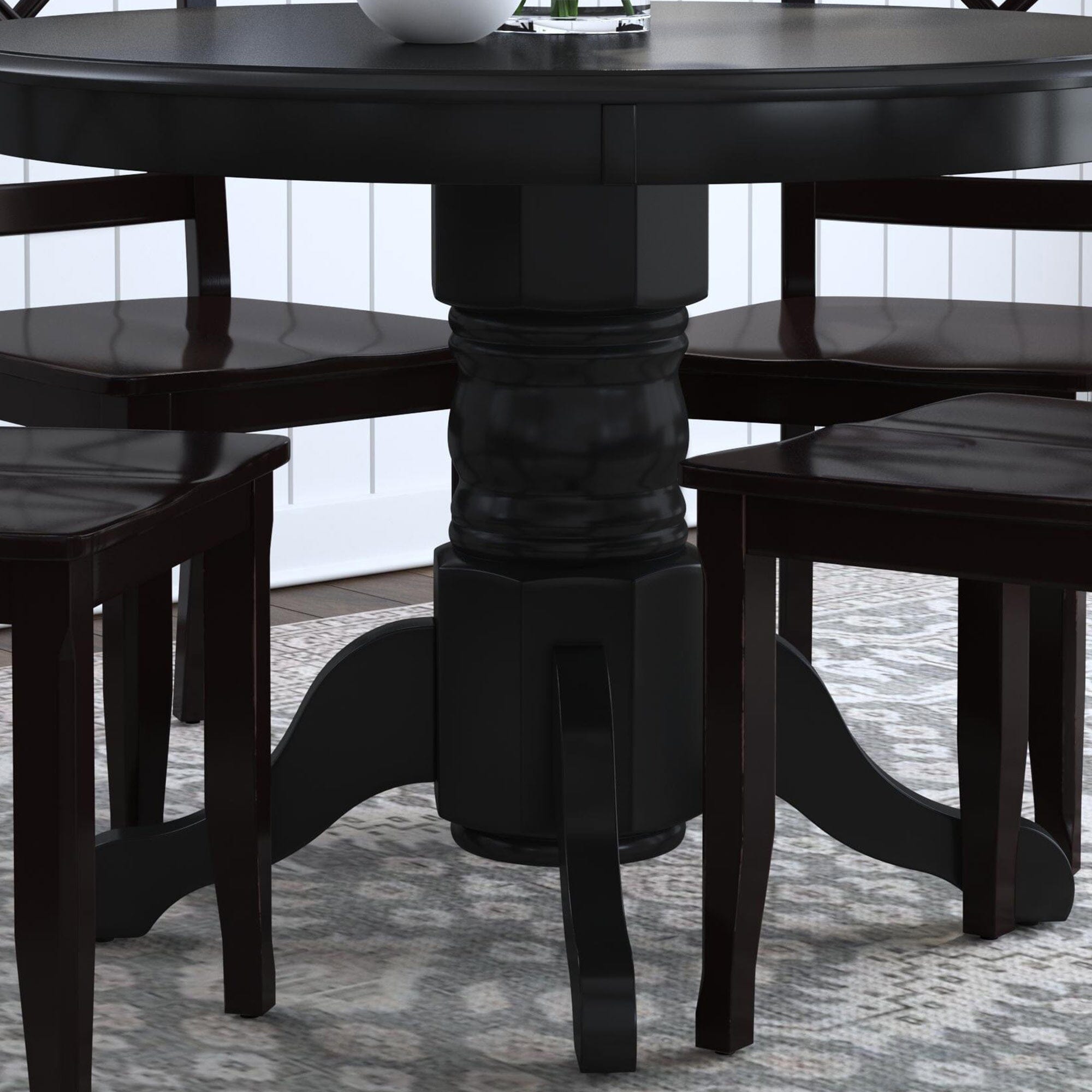 Traditional 5 Piece Dining Set By Blair Dining Table & Chairs Blair