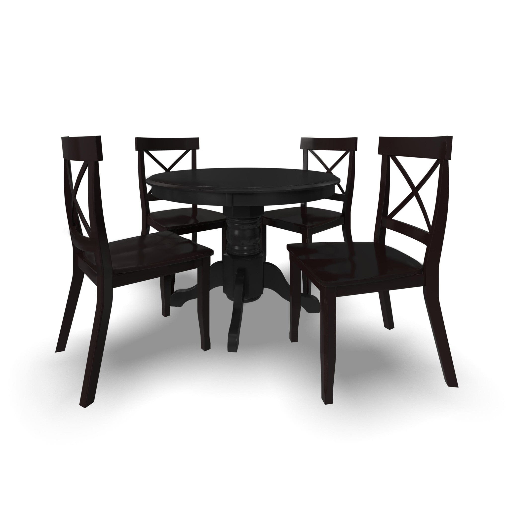 Traditional 5 Piece Dining Set By Blair Dining Table & Chairs Blair