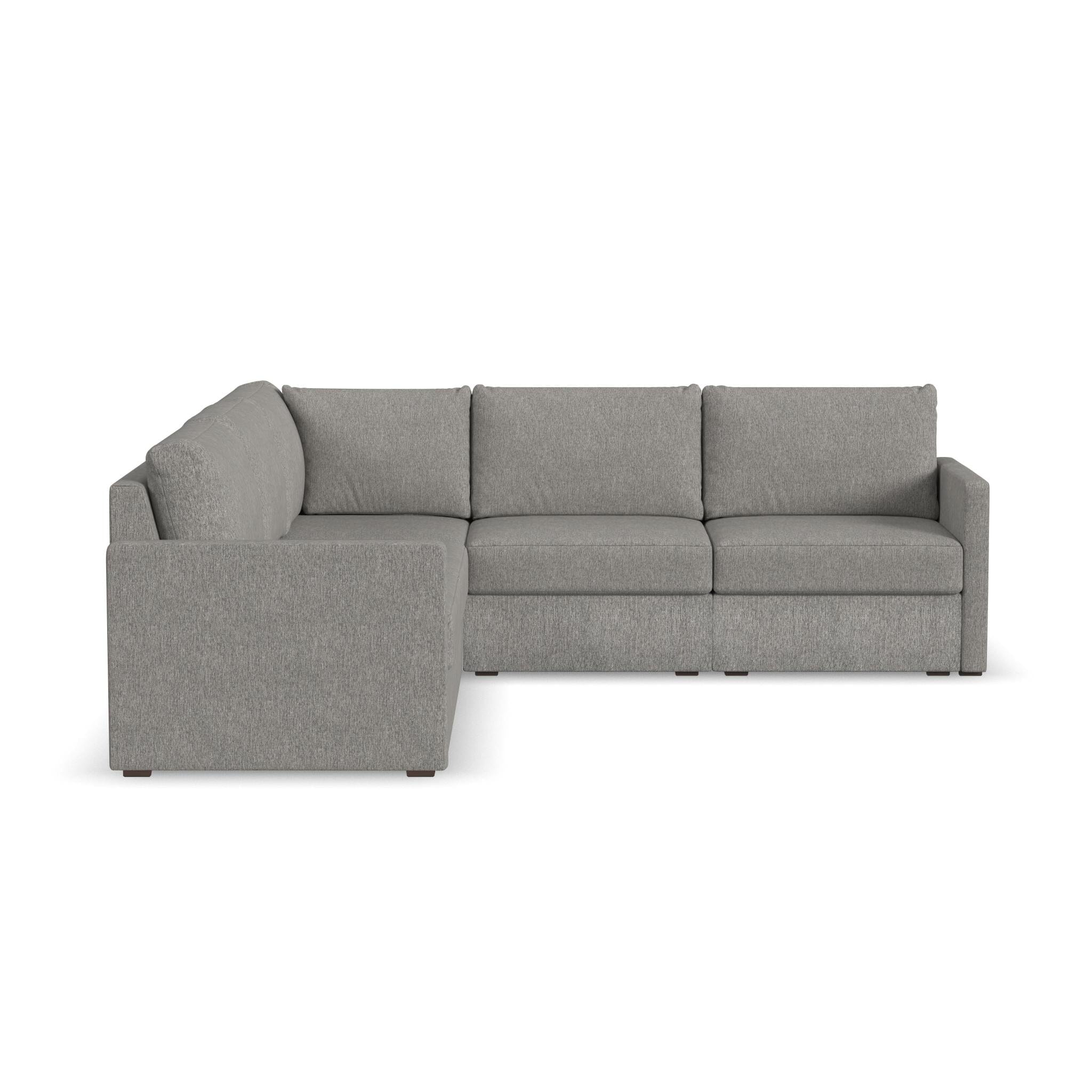 Traditional 5-Seat Sectional with Narrow Arm By Flex Sectional Flex