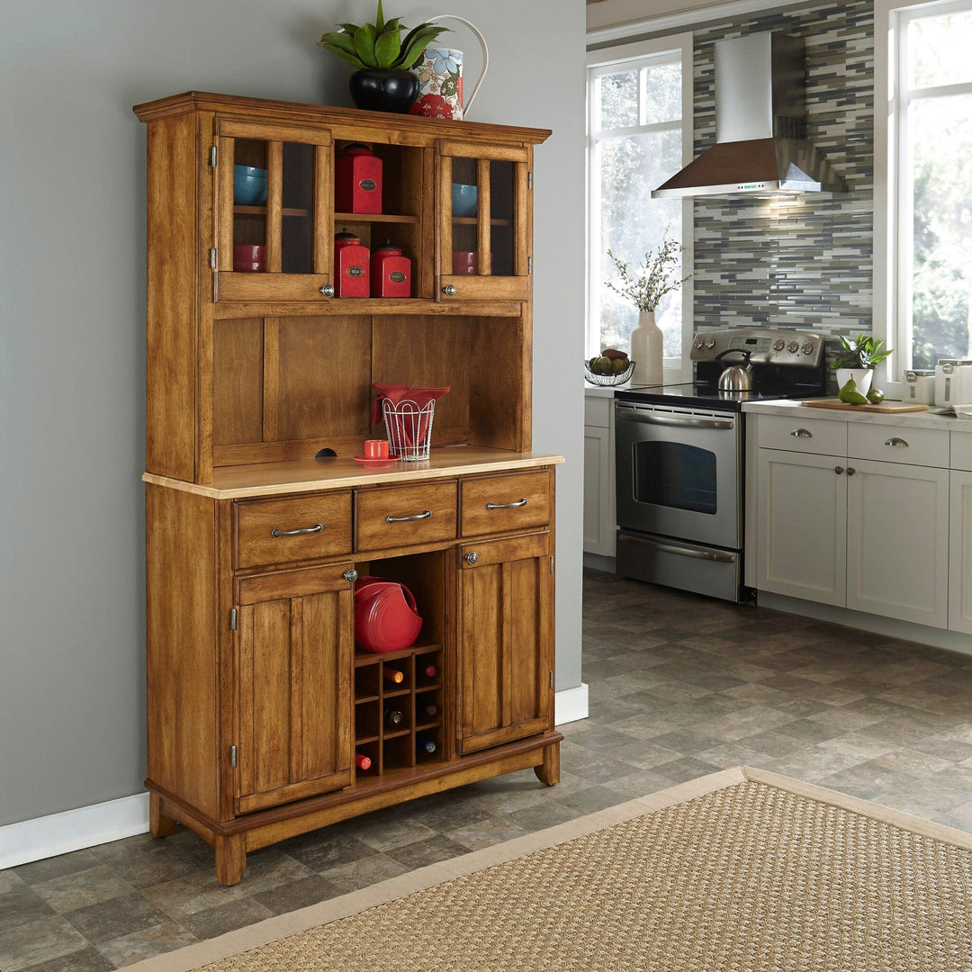 Traditional Buffet with Hutch By Buffet Of Buffets | Huck & Peck