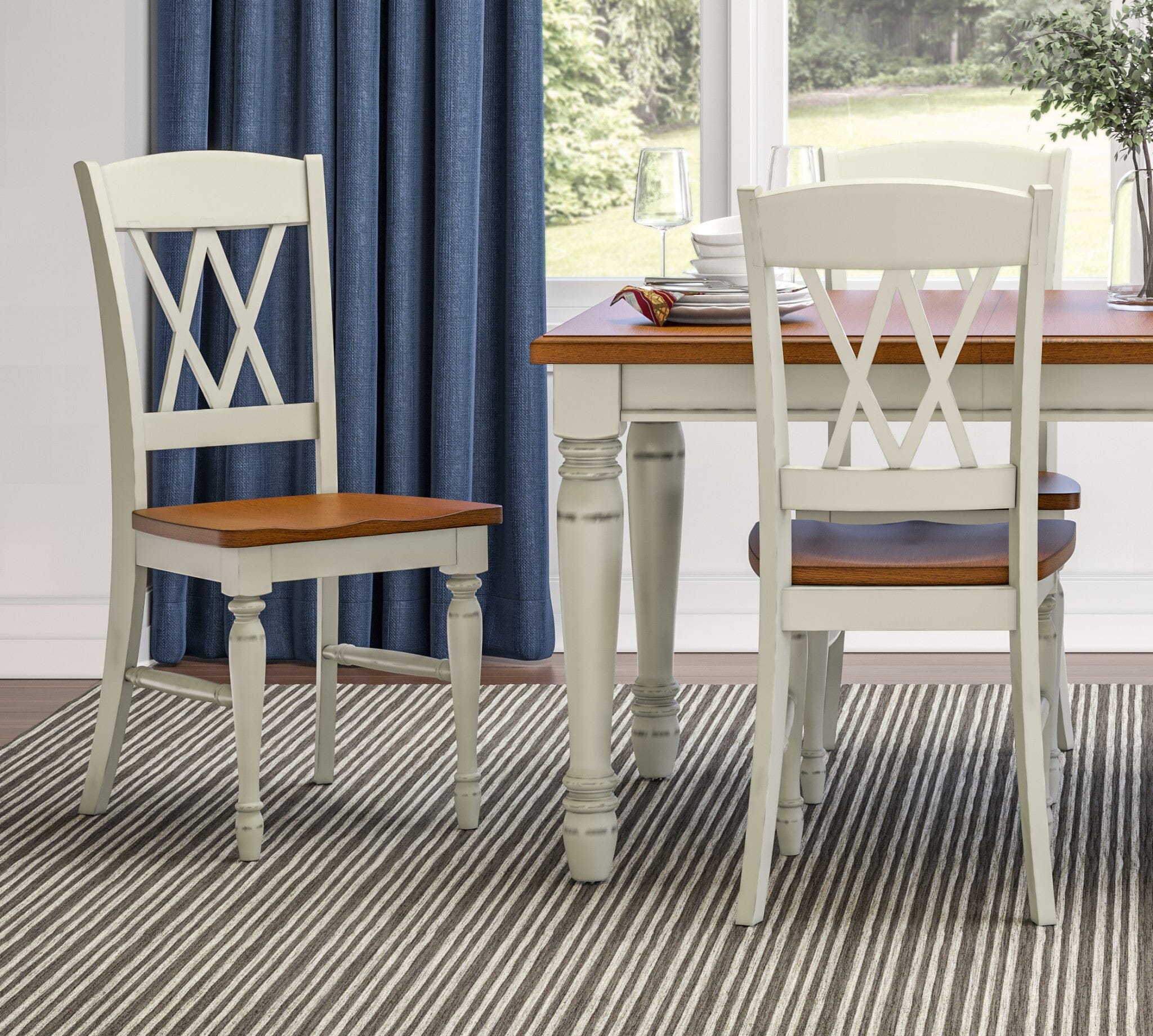 Traditional Dining Chair Pair By Monarch Dining Chair Monarch
