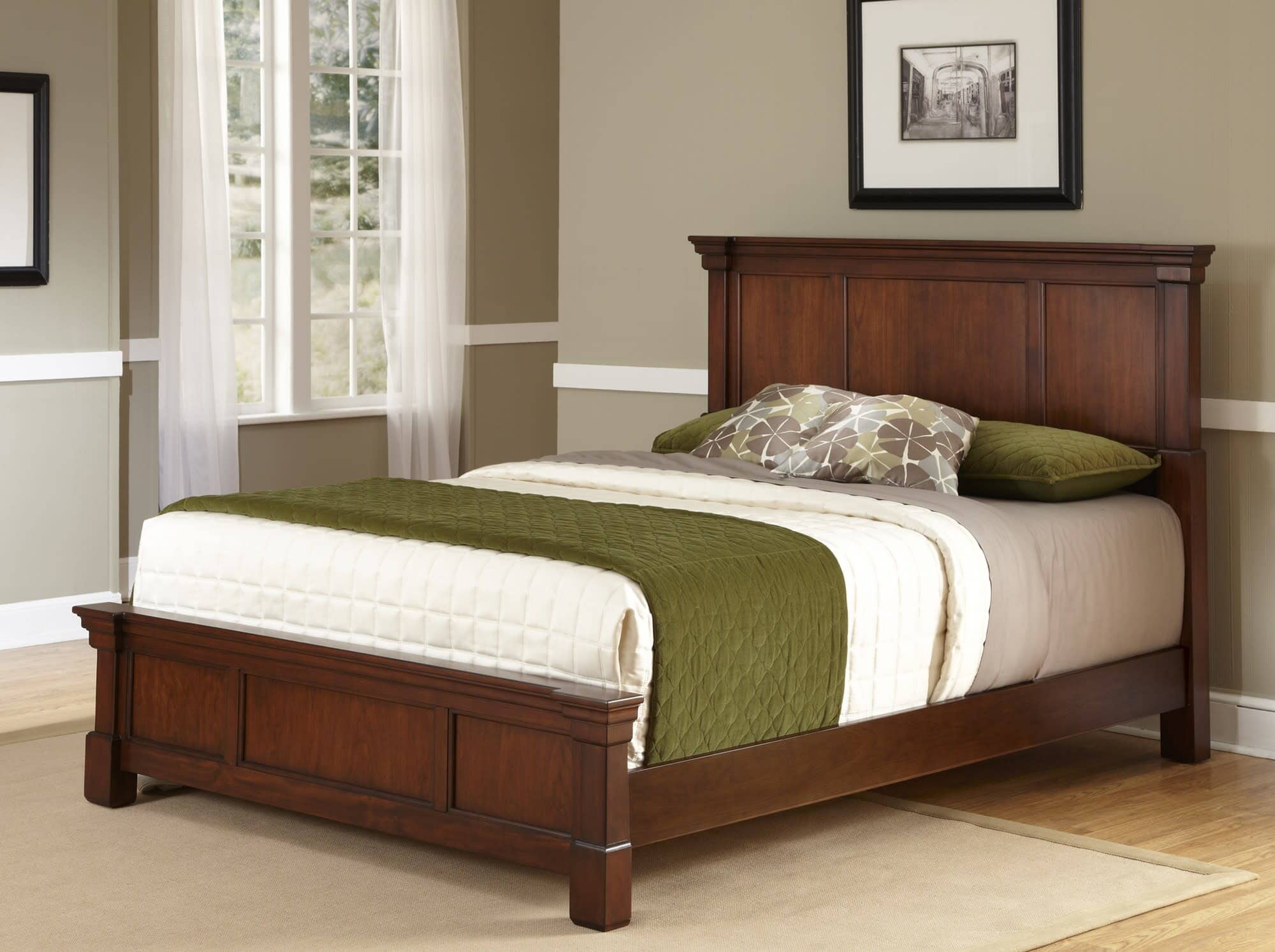 Traditional King Bed By Aspen King Bed Aspen