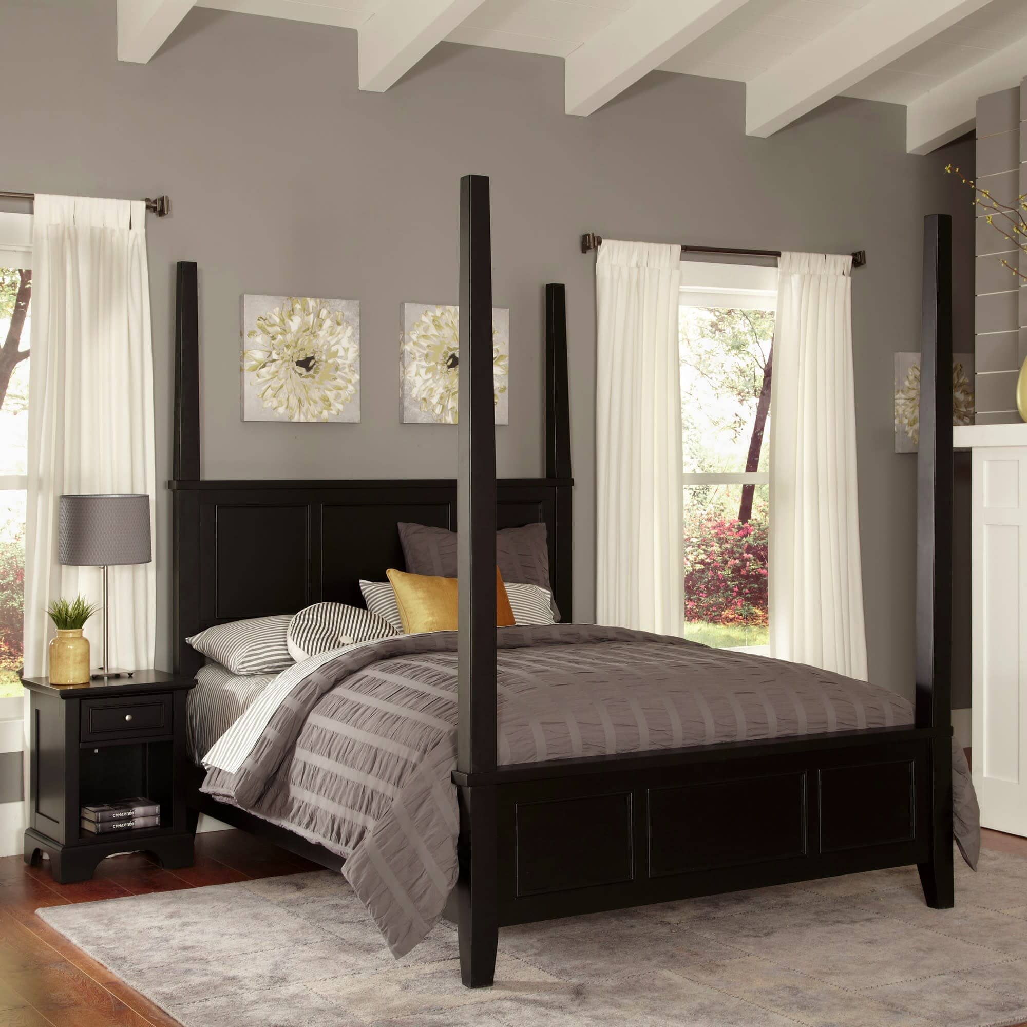 Traditional King Poster Bed By Bedford King Bed Bedford