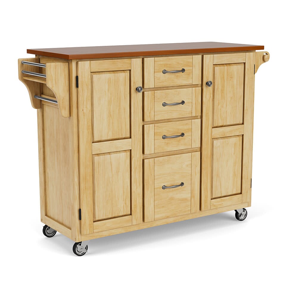 Traditional Kitchen Cart By Create-A-Cart Kitchen Cart Create-A-Cart