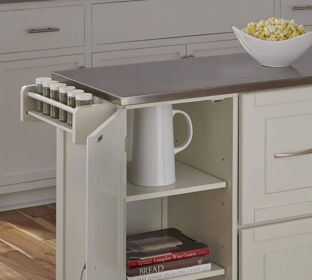 Traditional Kitchen Cart By Dolly Madison Kitchen Cart Dolly Madison