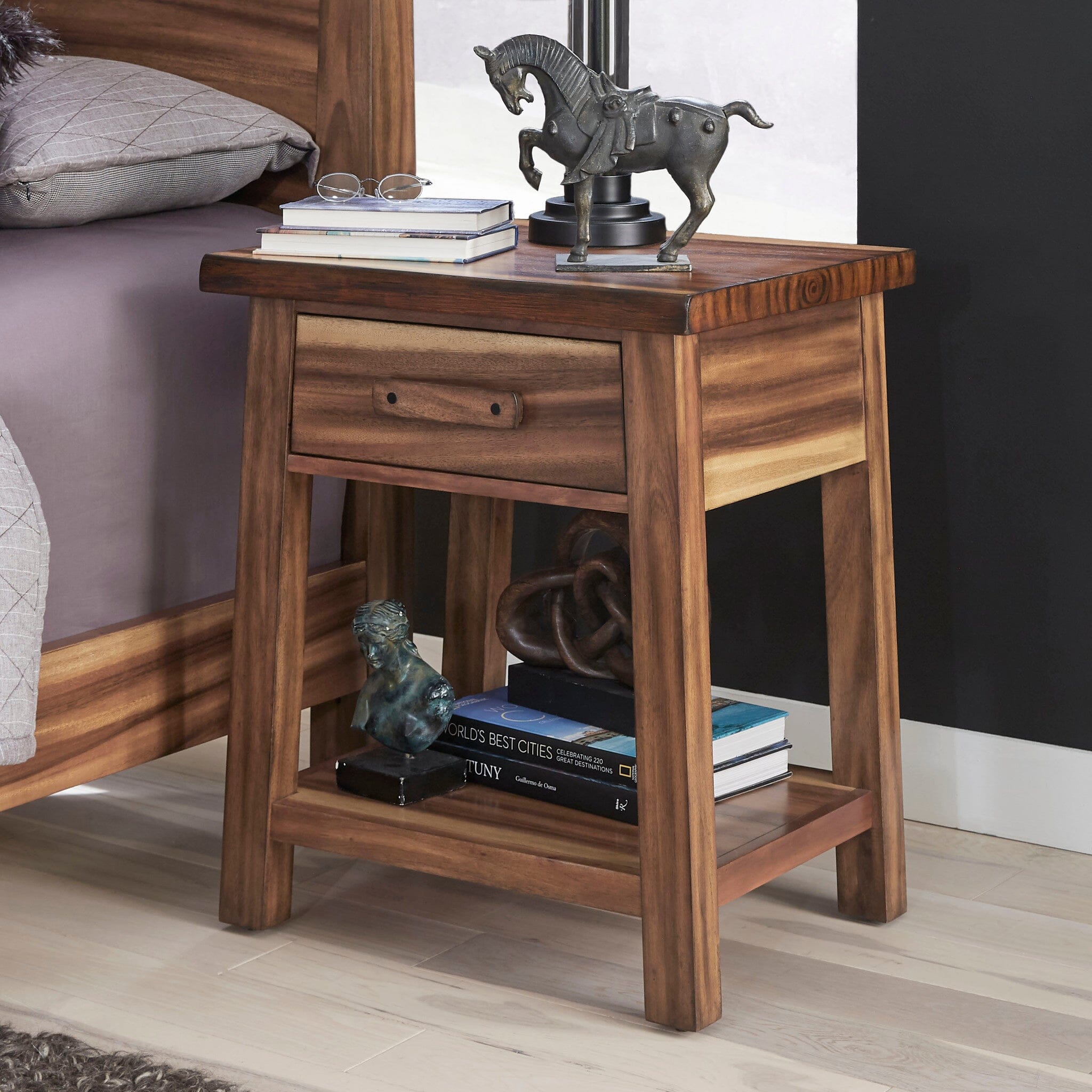 Traditional Nightstand By Forest Retreat Nightstand Forest Retreat