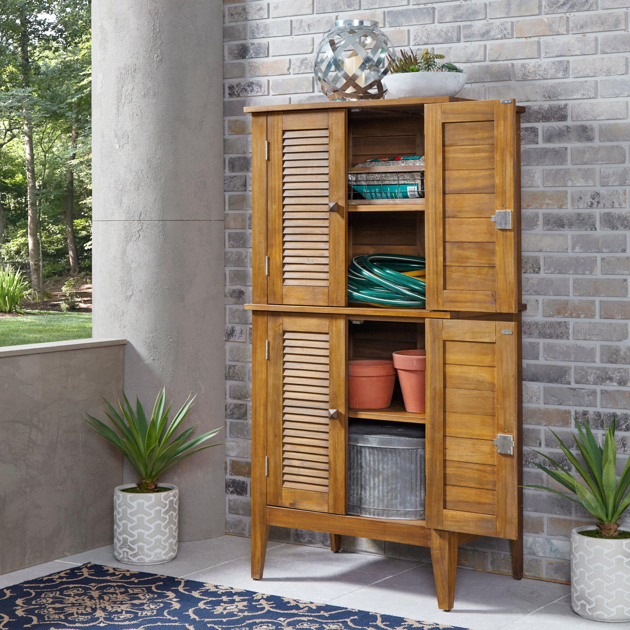 Traditional Outdoor Storage Cabinet By Maho Outdoor Storage Maho