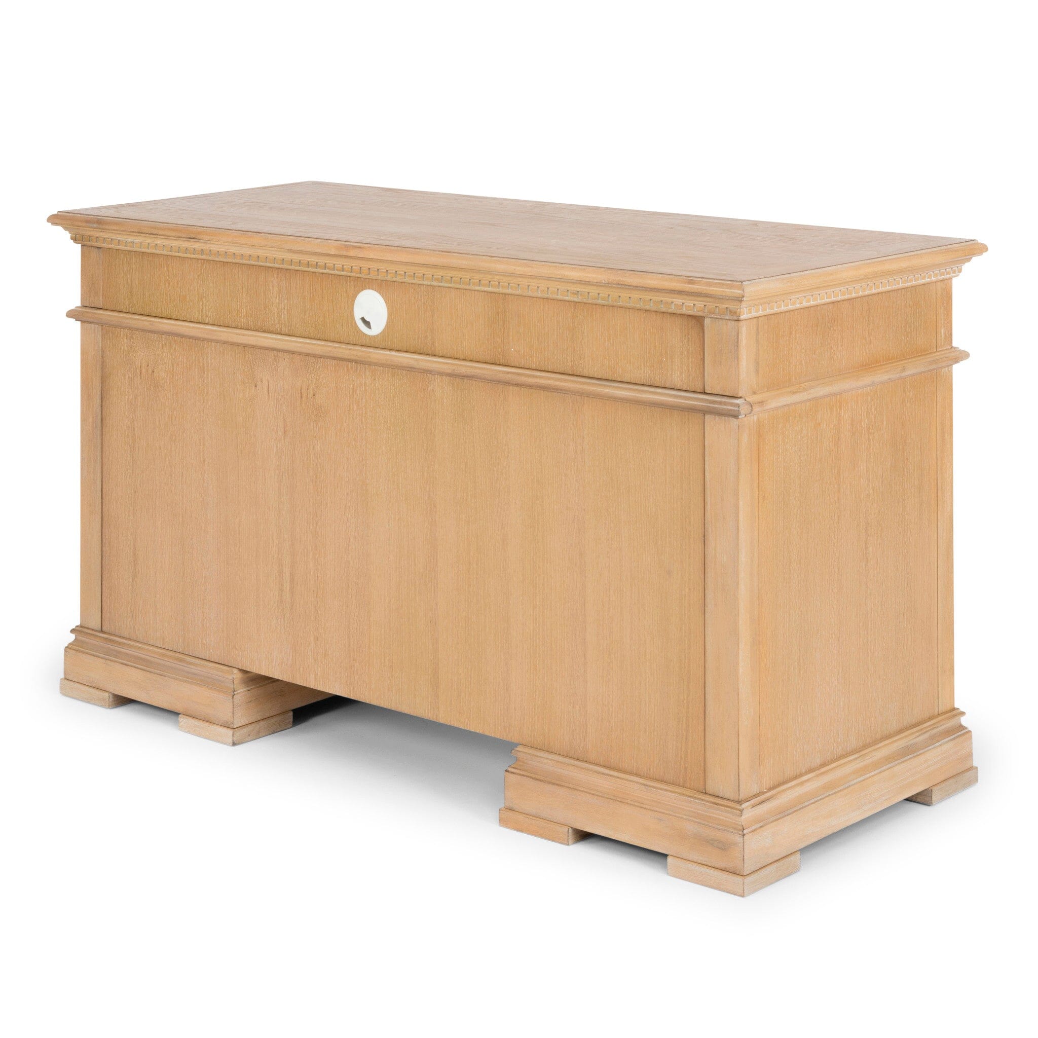 Traditional Pedestal Desk By Manor House Desk Manor House