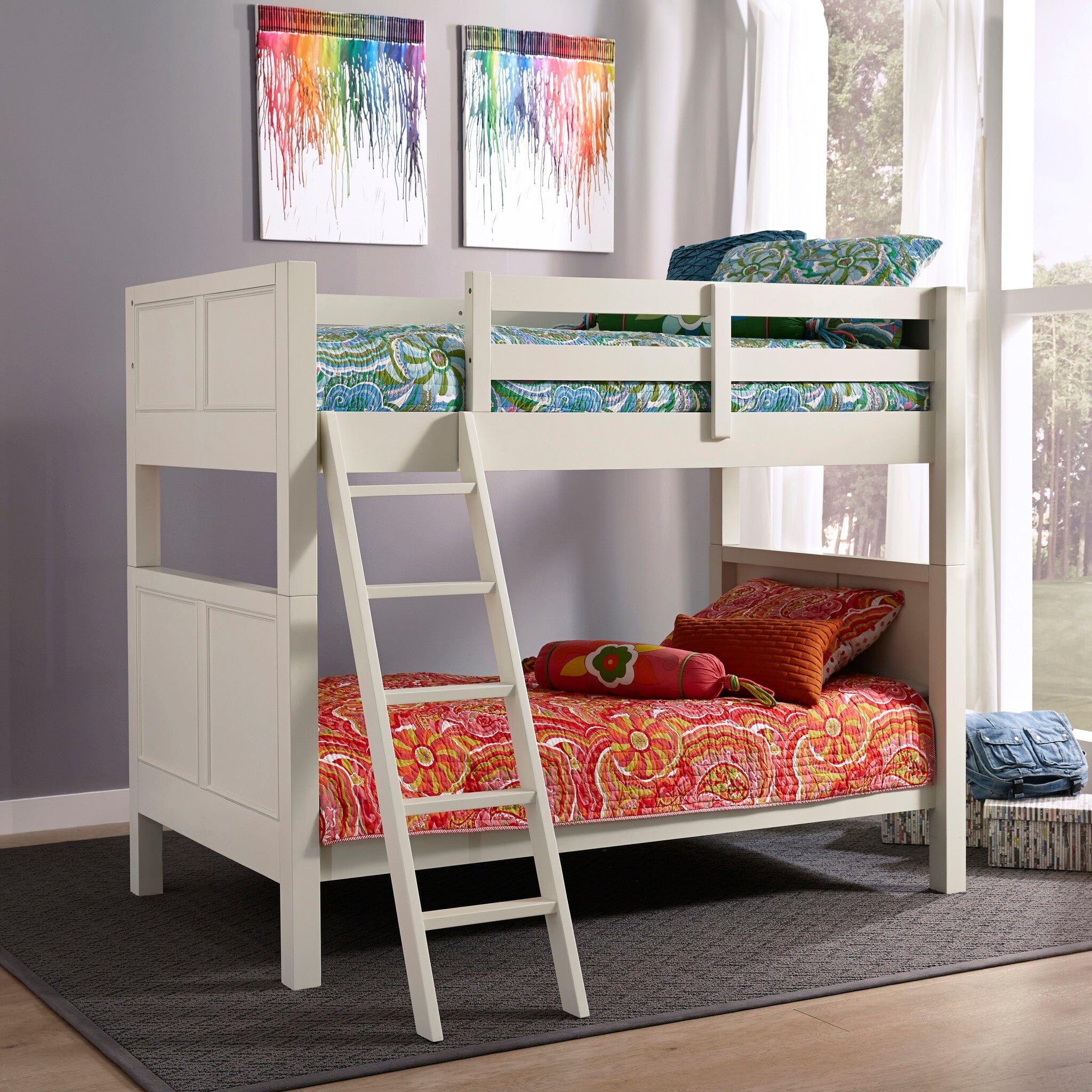 Traditional Twin Over Twin Bunk Bed By Naples Twin Bed Naples