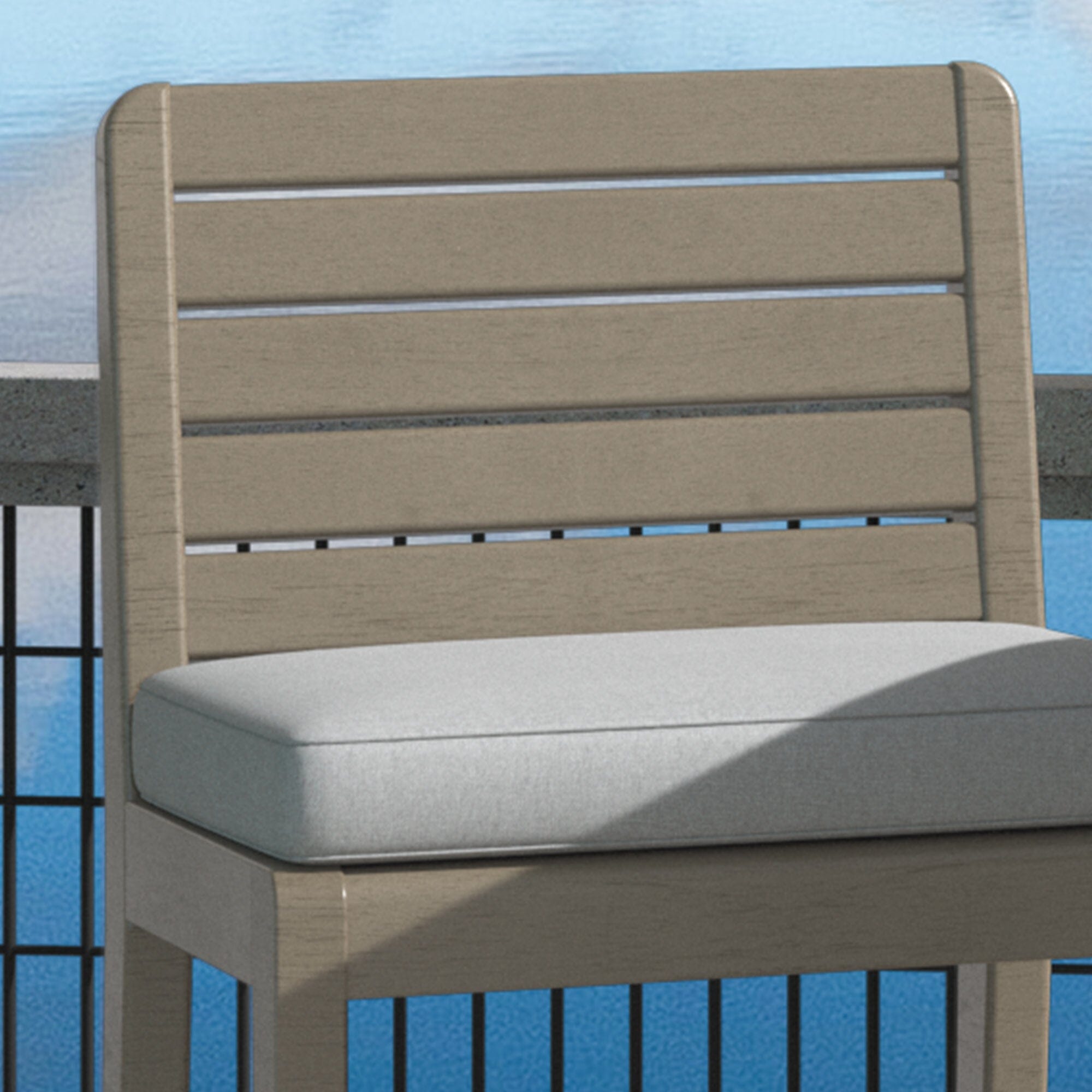 Transitional Outdoor Barstool By Sustain Outdoor Barstool Sustain