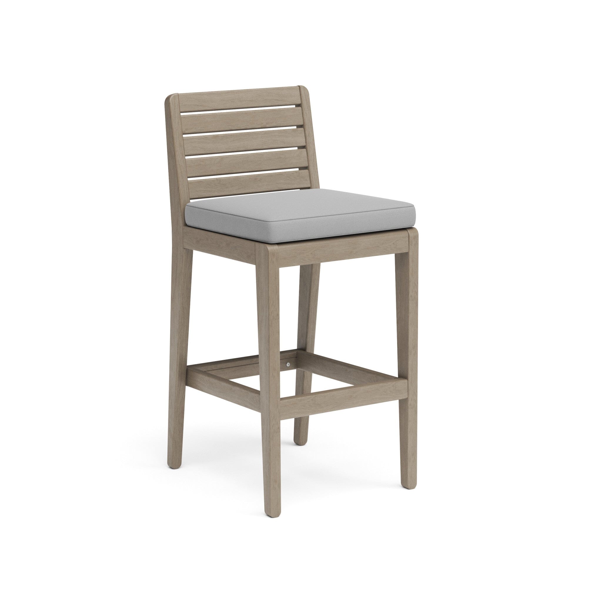 Transitional Outdoor High Bistro Table and Two Stools By Sustain Outdoor Dining Table Sustain