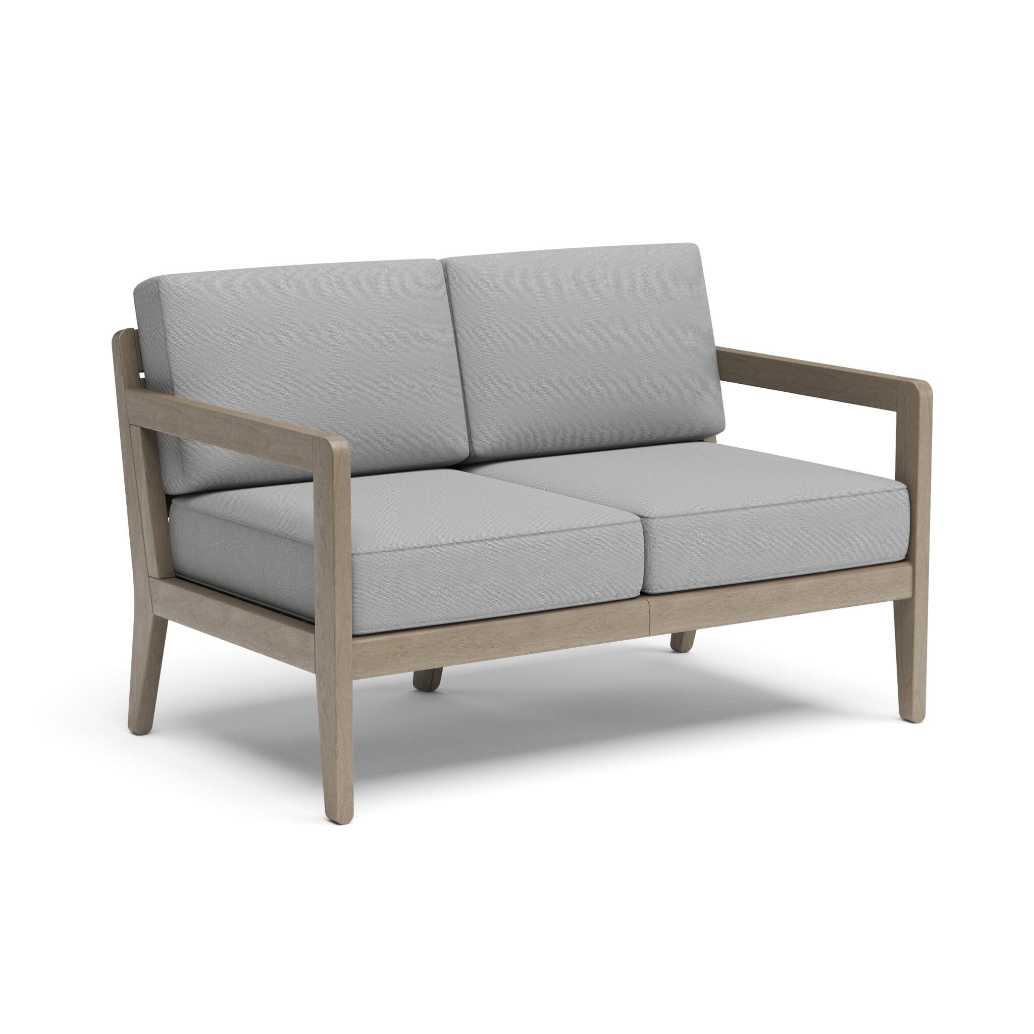 Transitional Outdoor loveseat 4-Piece Set By Sustain Outdoor Loveseat Sustain